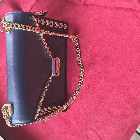 🎁 Michael Kors Navy Admiral With Gold Accents NEW WITH TAG - Picture 12 of 16